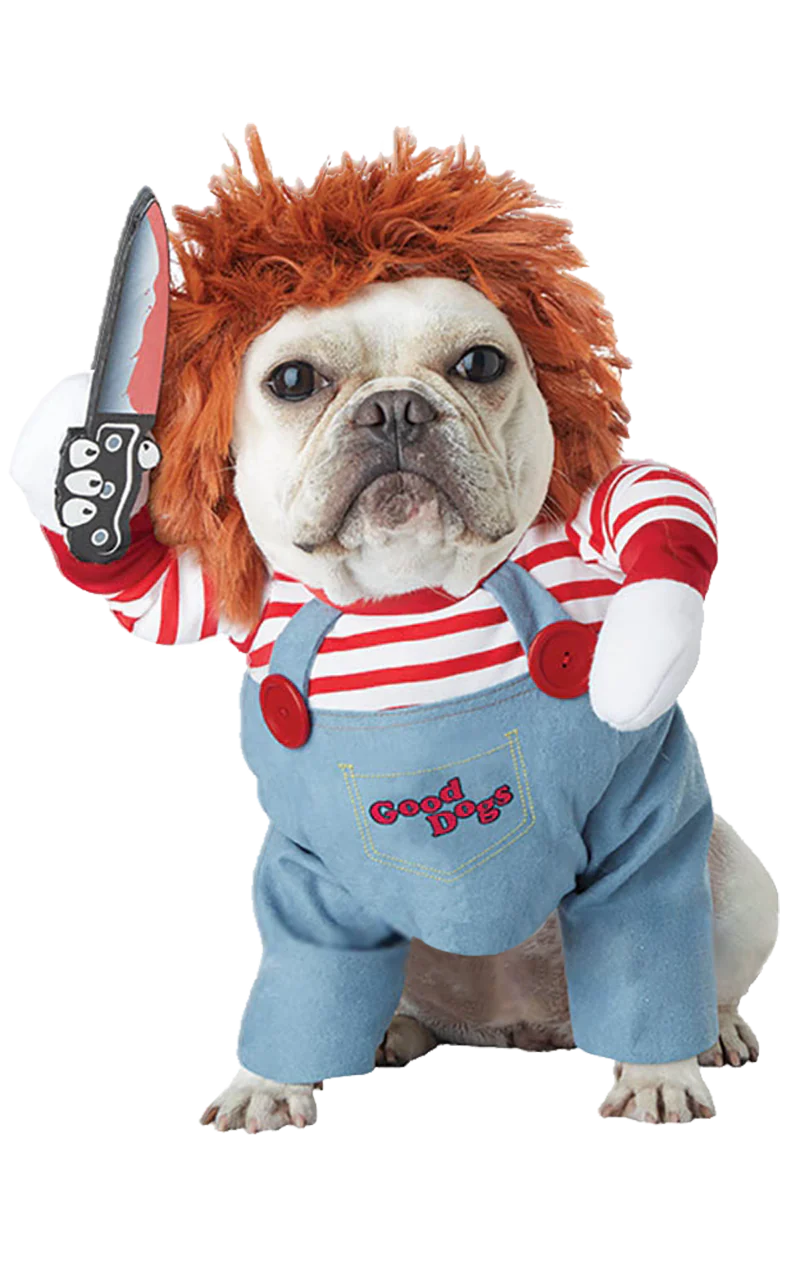 Chucky Halloween Dog Costume