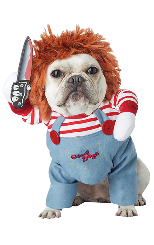 Chucky Halloween Dog Costume