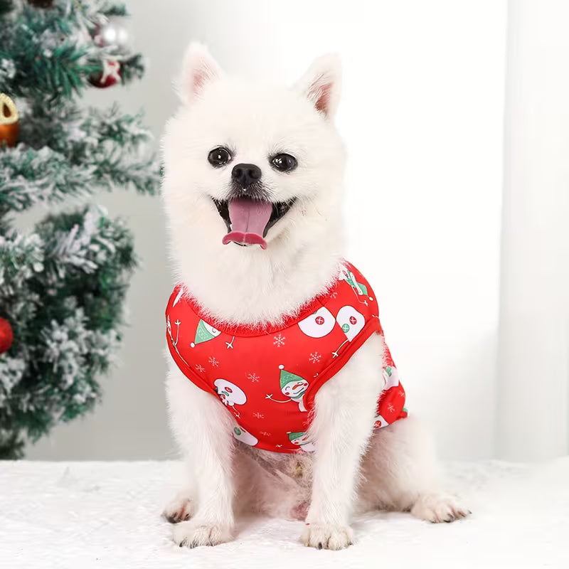 Dog Christmas Vest – Soft, Comfortable Holiday Pet Outfit
