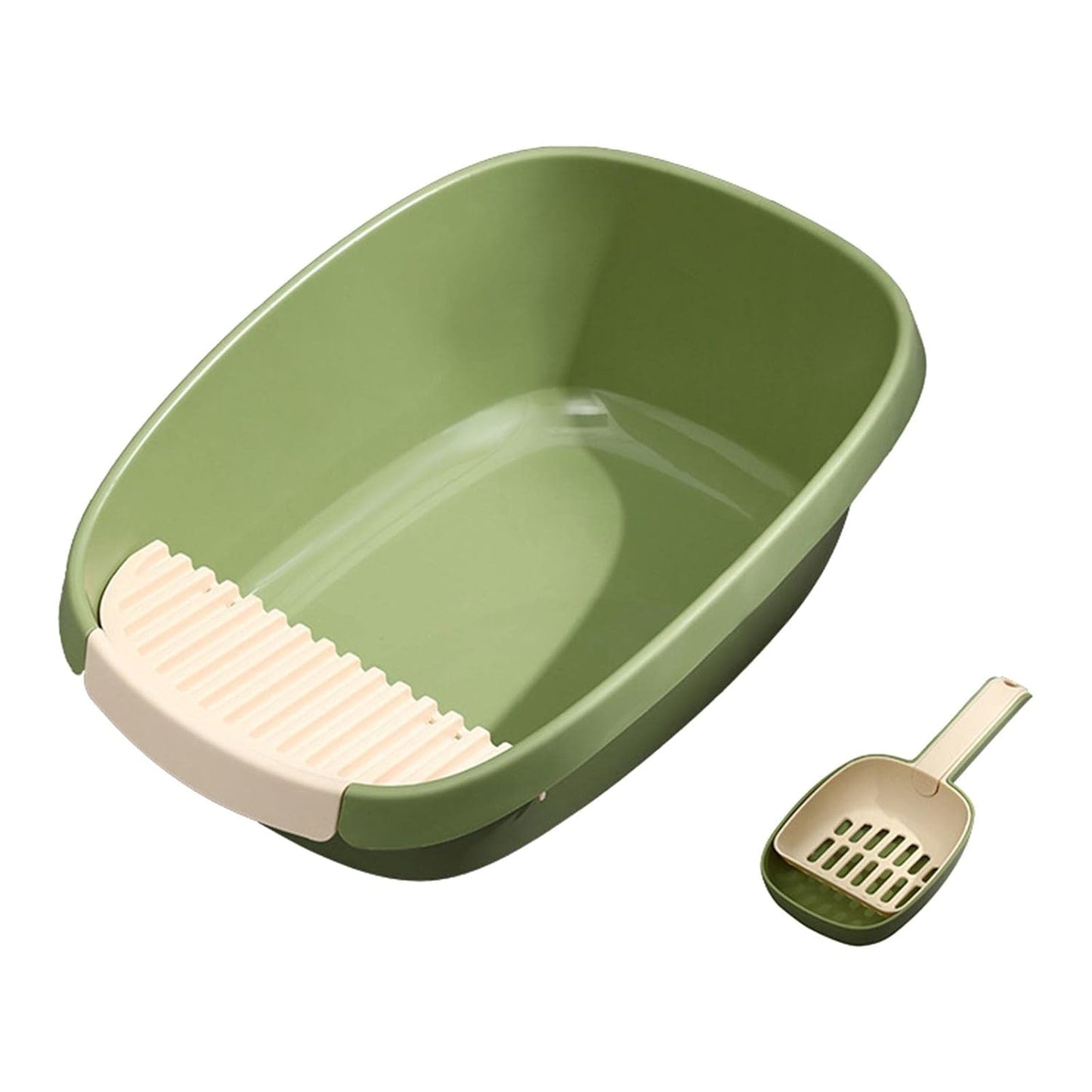 Large Cat Litter Box with Scoop