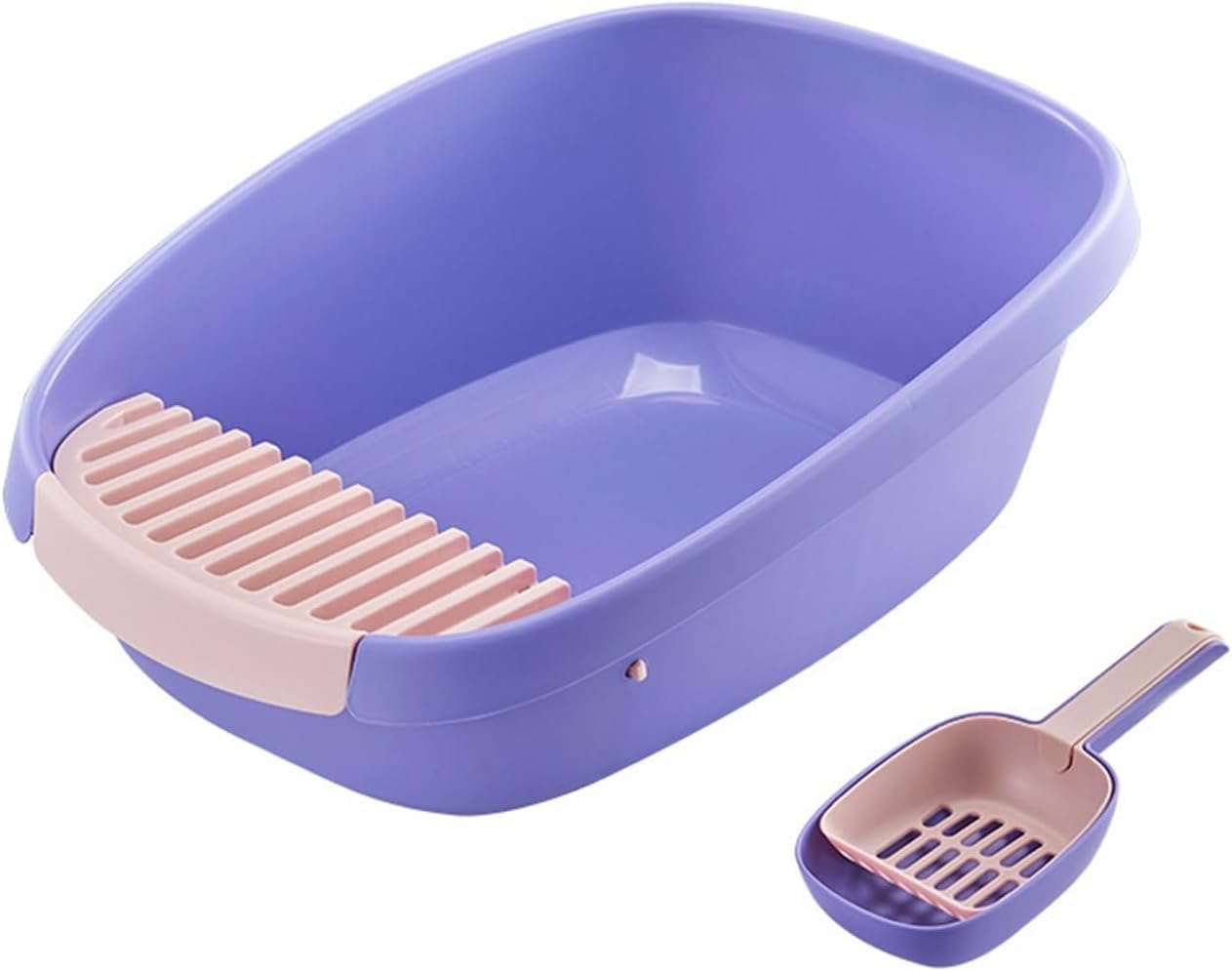 Large Cat Litter Box with Scoop