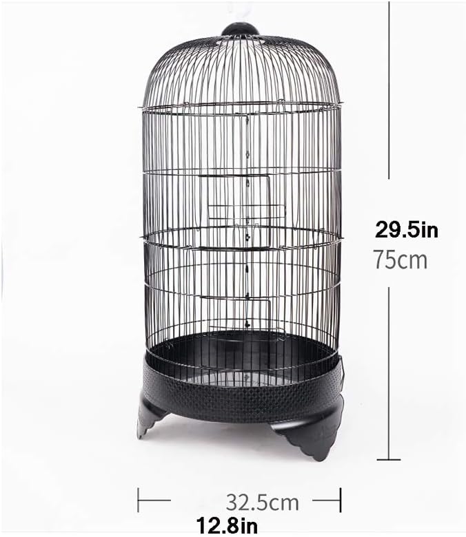 Round Metal Hanging Birdcage