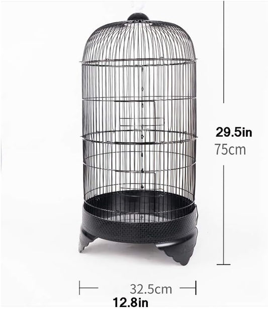 Round Metal Hanging Birdcage