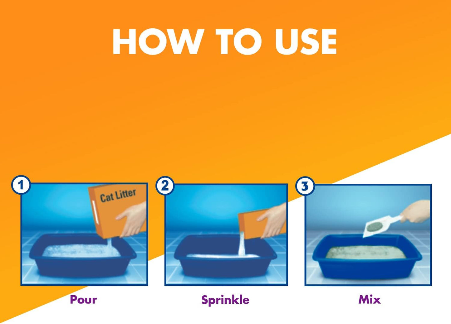 ARM & HAMMER Cat Litter Deodorizer Double Duty, 20 oz