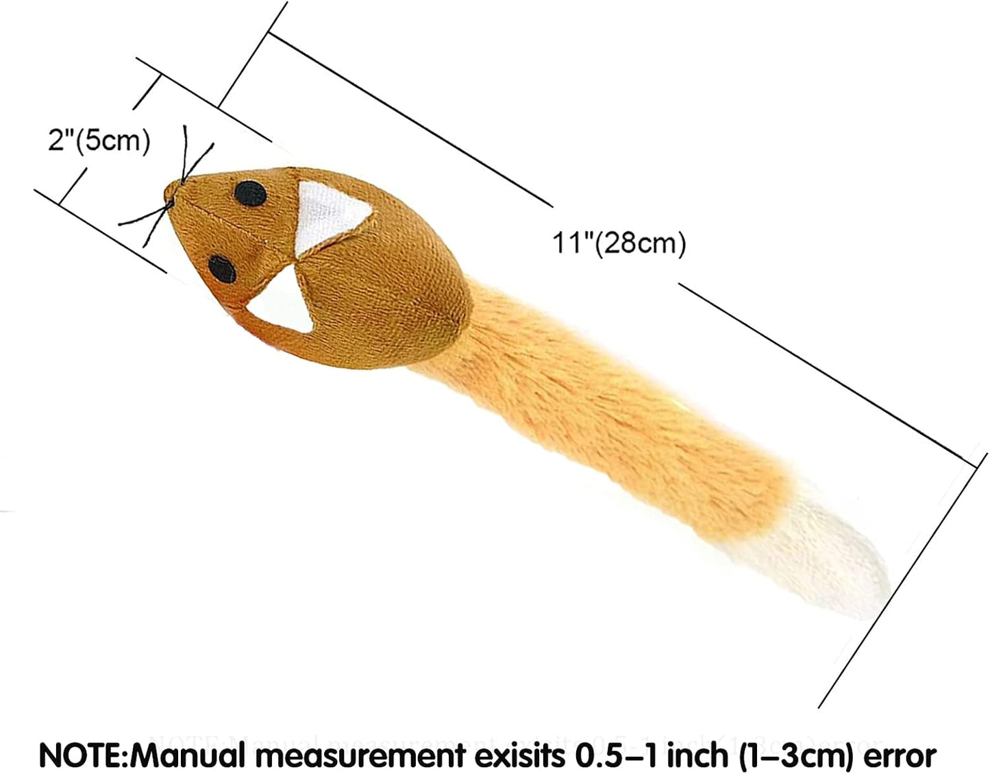 Long Tail Mouse Cat Toy with Catnip