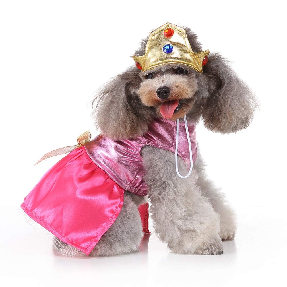 Pink Princess Dress Halloween Costume – Paws and Claws GY