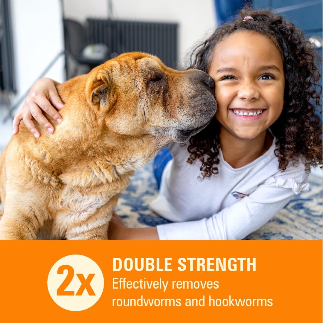 Sentry Pet Care HC WormX DS (pyrantel pamoate) Canine Anthelmintic Suspension De-wormer for Dogs, 2 oz