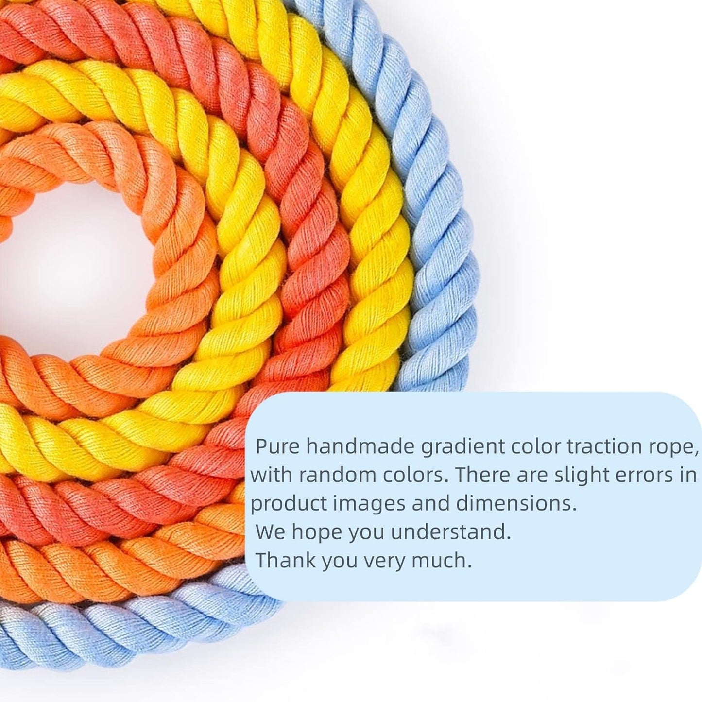 Leather Braided Dog Collar and Cotton Leash Set