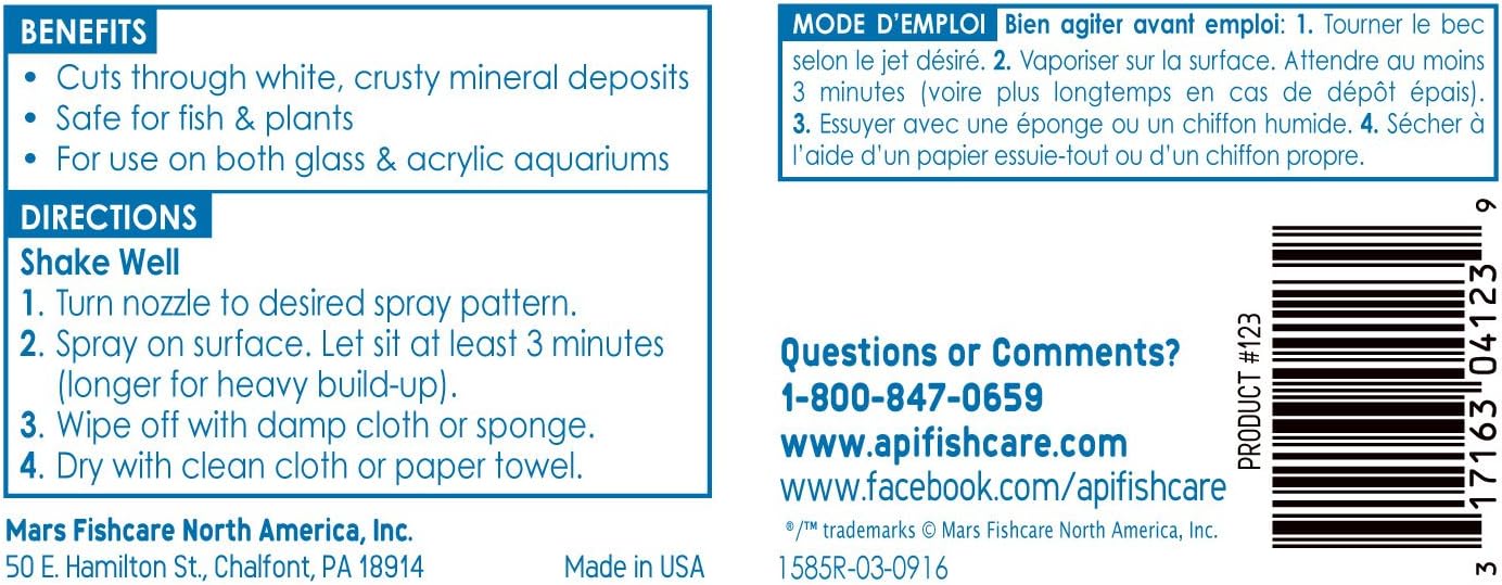 API Safe & Easy Aquarium Cleaner - 8 fl oz
