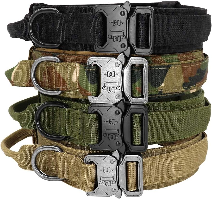 HEAVY DUTY MILITARY GRADE K9 DOG COLLAR