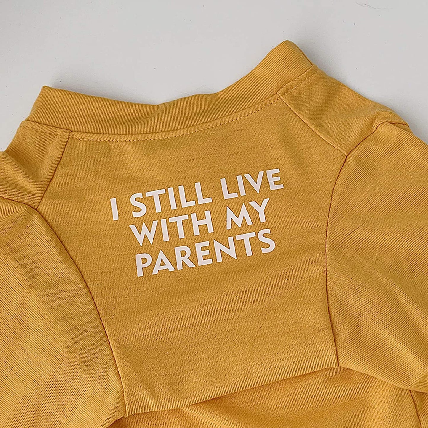 Dog Graphic T-shirt - I Still Live With my Parents