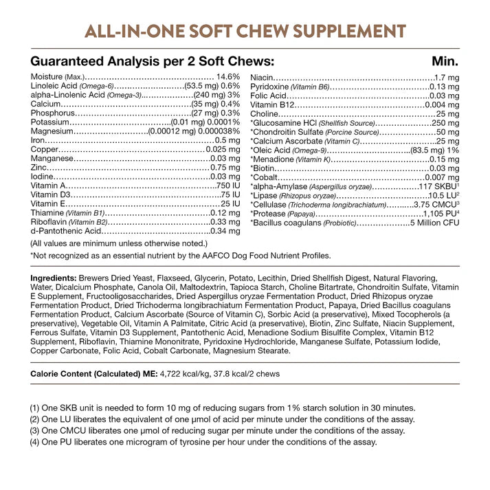 All-In-One Soft Chews
