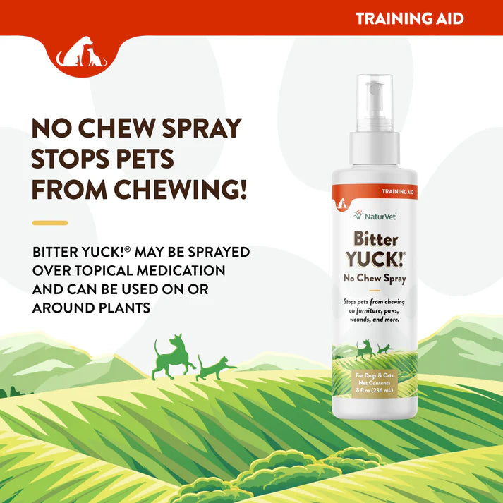Bitter YUCK! - NO chew Spray for Dogs and Cats