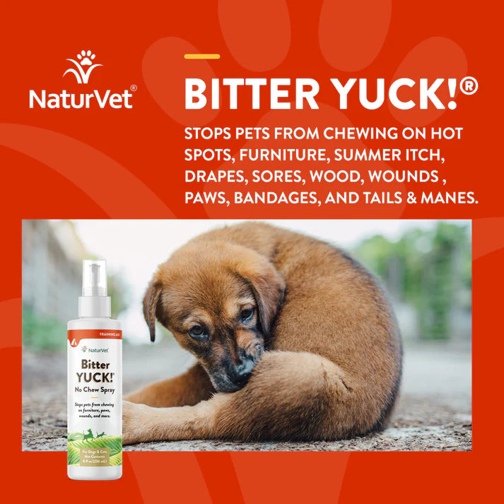 Bitter YUCK! - NO chew Spray for Dogs and Cats