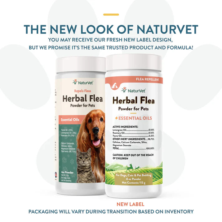 Herbal Flea Powder - For Dogs and Cats