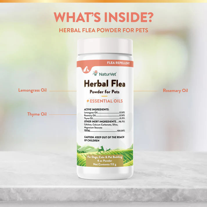 Herbal Flea Powder - For Dogs and Cats