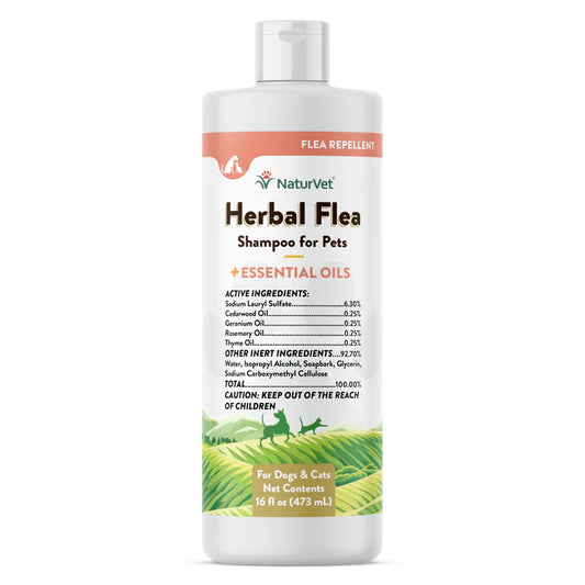 Herbal Flea Shampoo - For Dogs and Cats