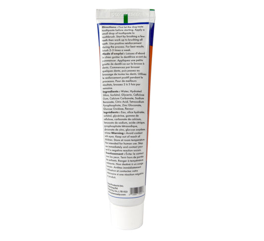 Dog Toothpaste – Banana Mint Flavor