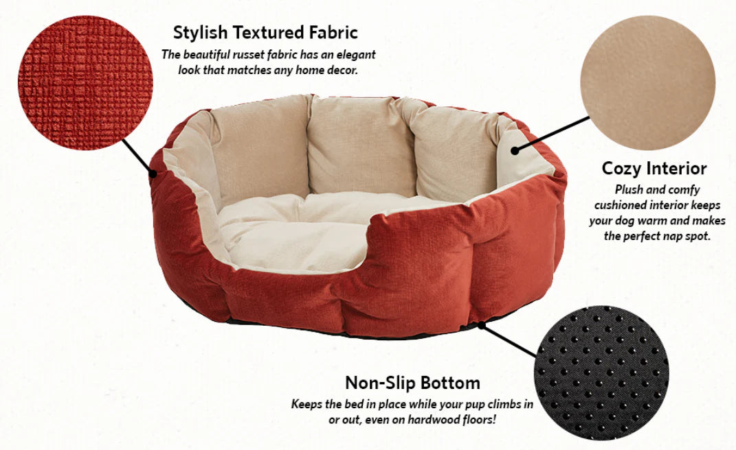 Midwest - Quiet Time Deluxe Russett Tulip Bed