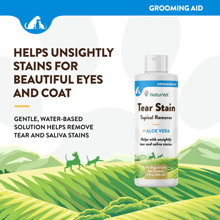Tear Stain Topical Remover - For Dogs and Cats