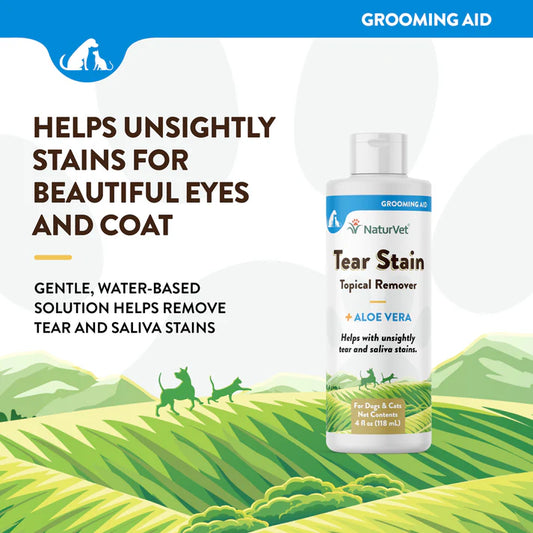 Tear Stain Topical Remover - For Dogs and Cats