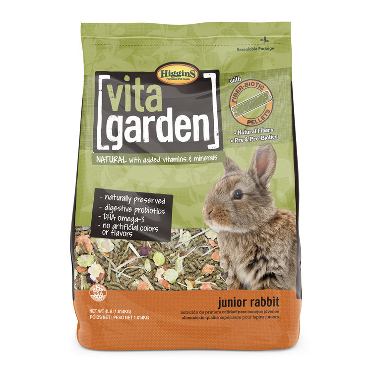 Higgins Vita Garden Junior Rabbit 4 Lbs.