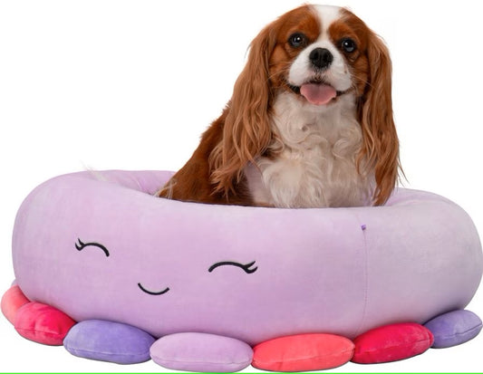 Squishmallows Beula the Octopus Cat & Dog Bed