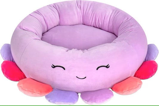Squishmallows Beula the Octopus Cat & Dog Bed