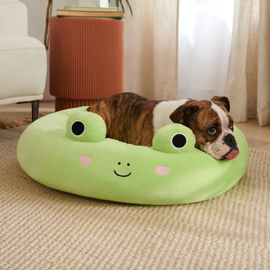 Squishmallows Wendy the Frog Cat & Dog Bed