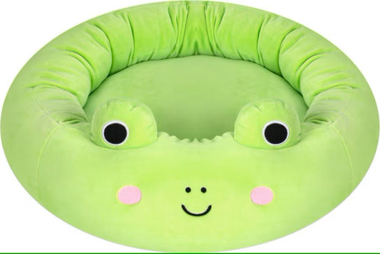 Squishmallows Wendy the Frog Cat & Dog Bed