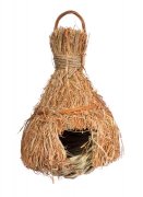 Prevue Finch Tiki Hut Breeding Nest
