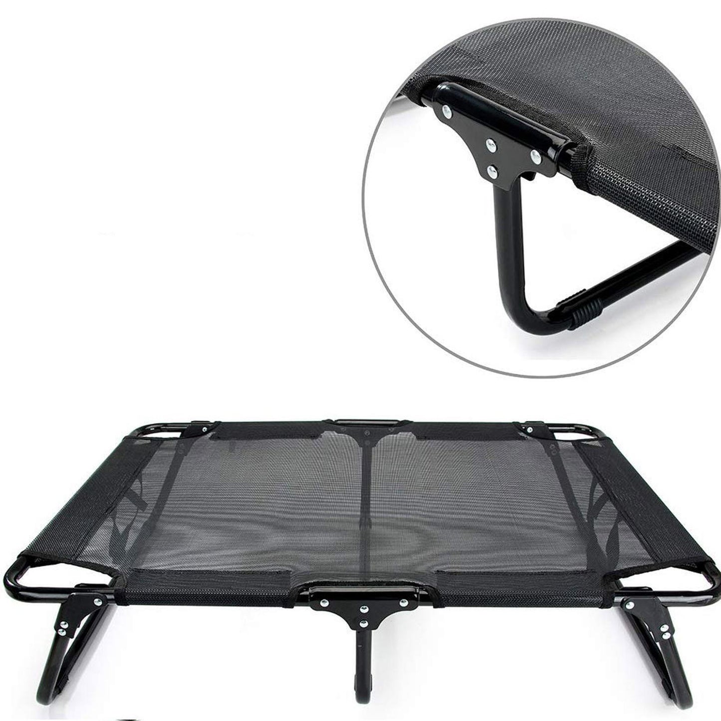 Steel Frame Elevated Dog Bed