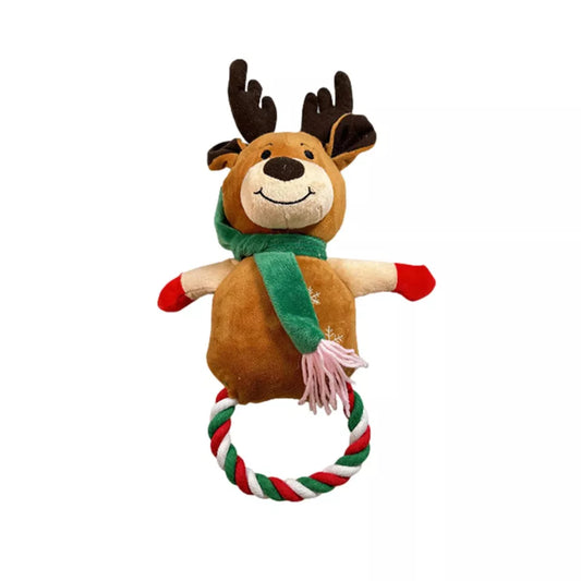 Christmas Dog Squeaky Chew Toys