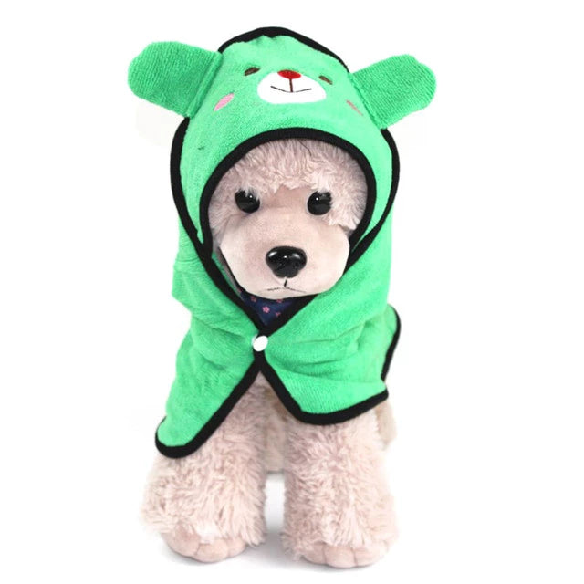 Dog Hoodie Bath Towels