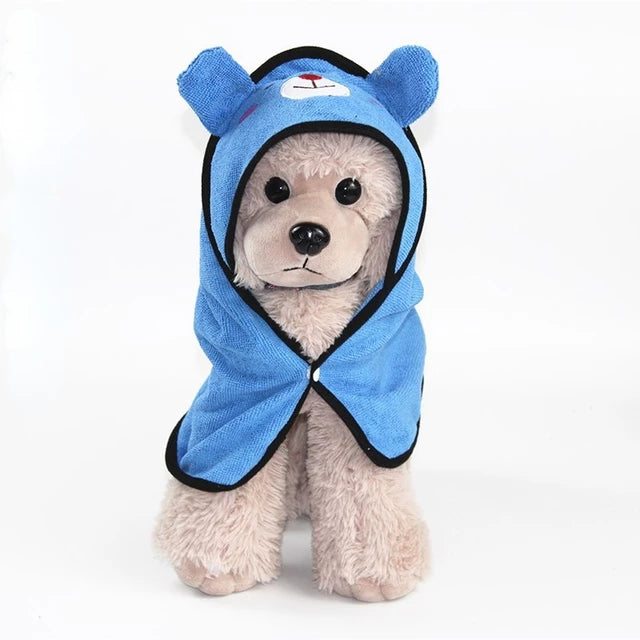 Dog Hoodie Bath Towels