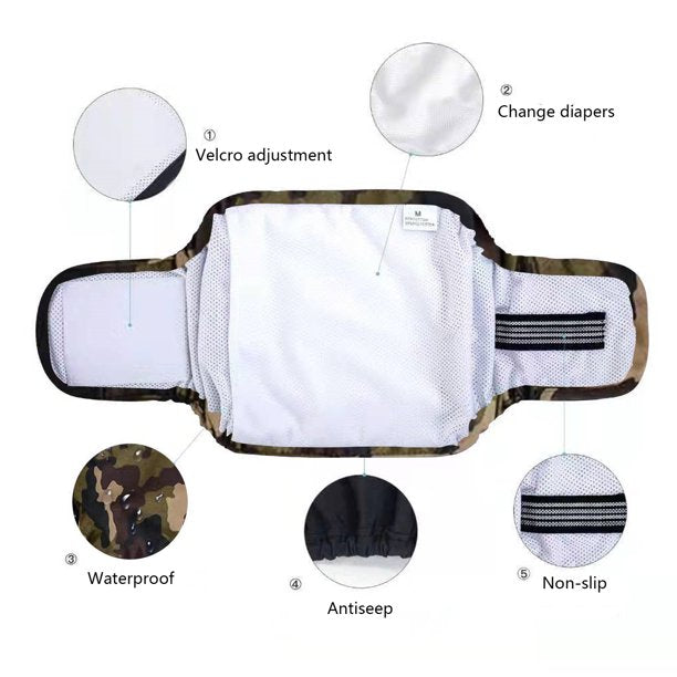 Washable Male Dog Diaper