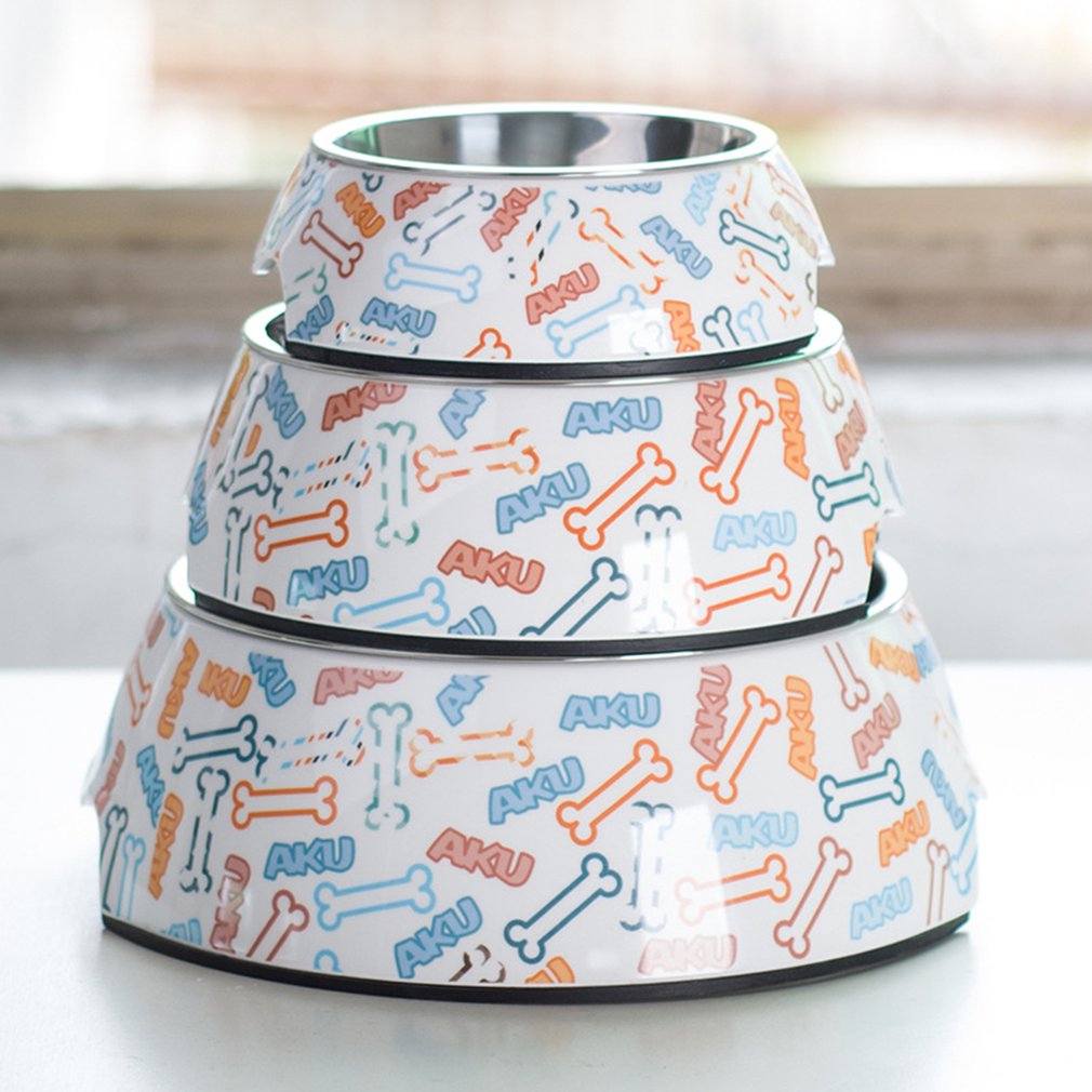 Stainless Steel Non Slip Detachable Pet Bowl
