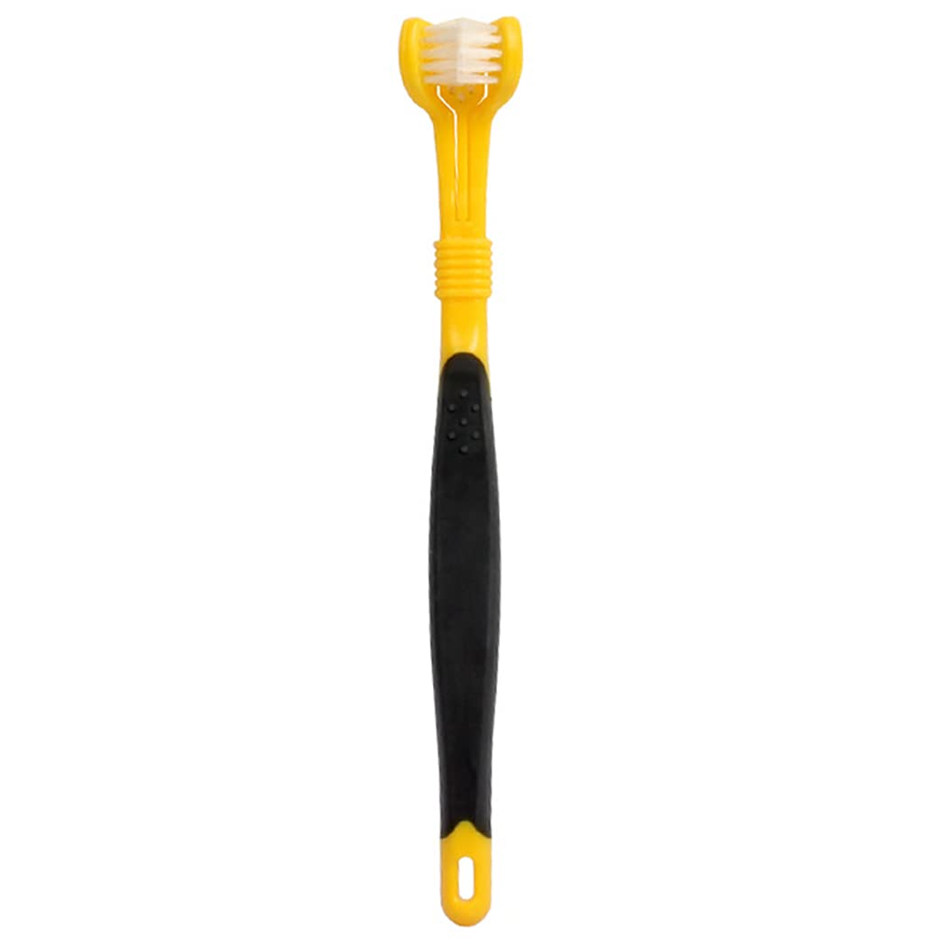 Three Sided Pet Toothbrush Dog Brush