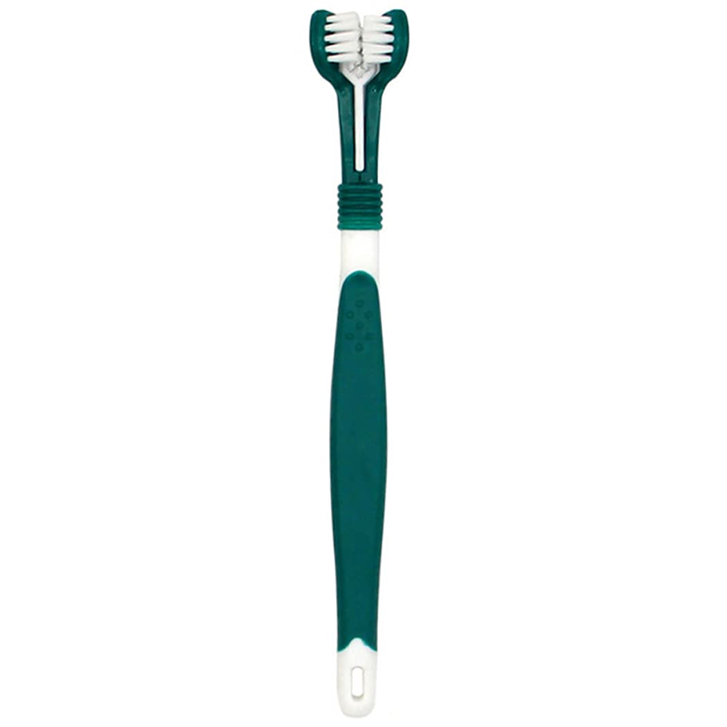 Three Sided Pet Toothbrush Dog Brush