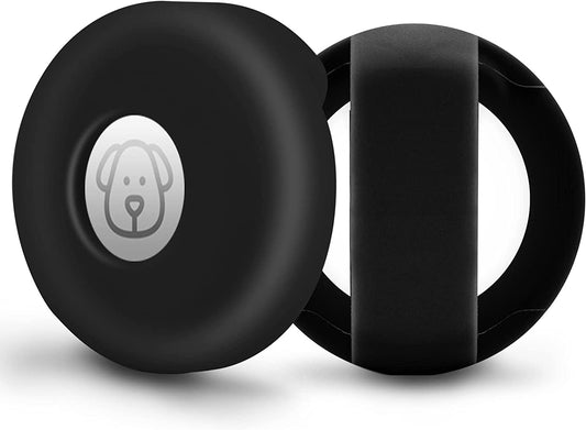 Silicone Apple Protective Airtag Holder for Pet Collar - Pet Tracker Case