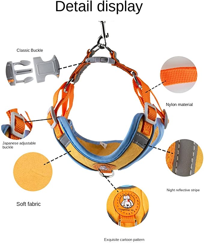 Dog Harness Leash Set