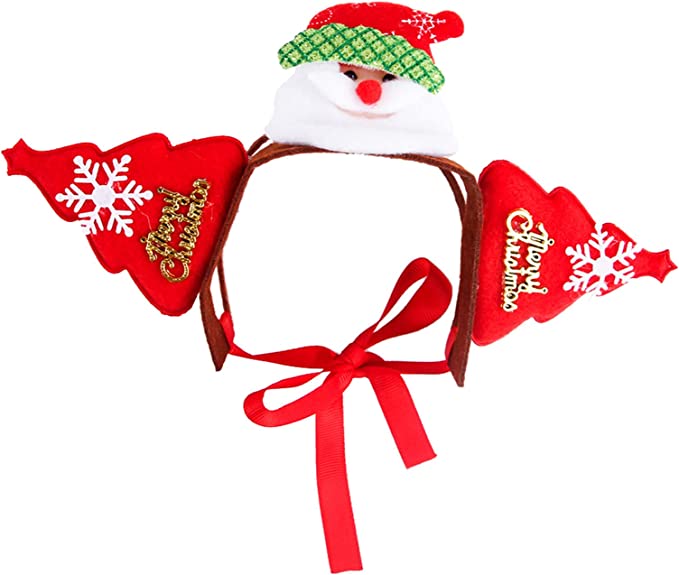 Christmas Pet Fashionable Headband