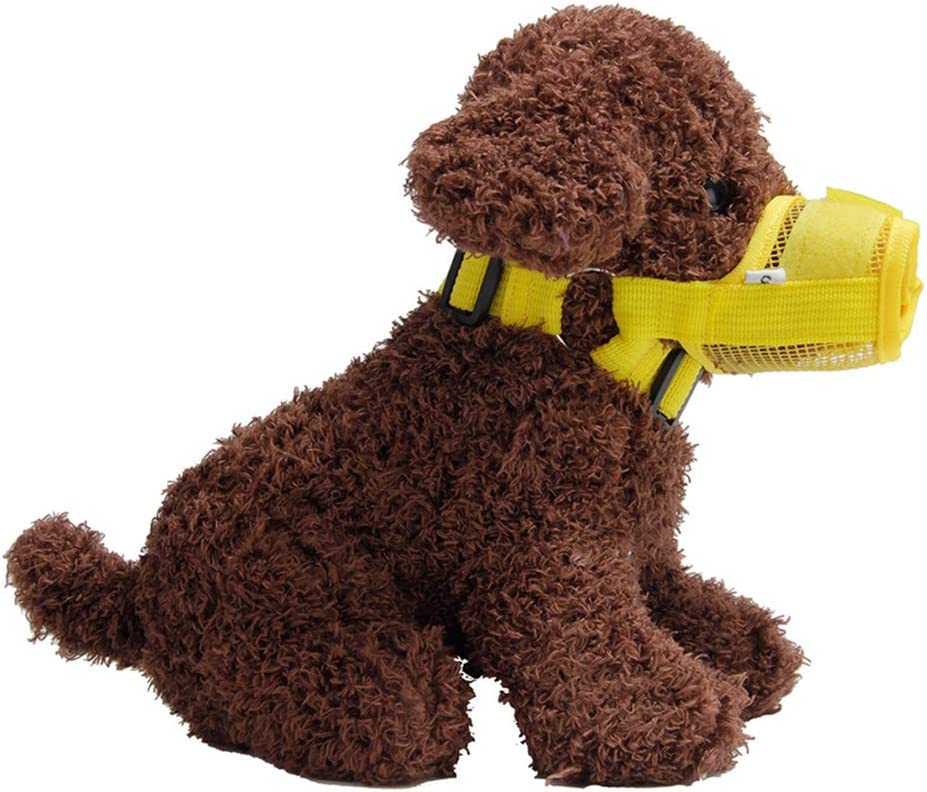 Adjustable Breathable Mesh Dog Muzzle