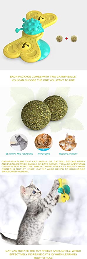 Turnable Butterfly Cat Toy