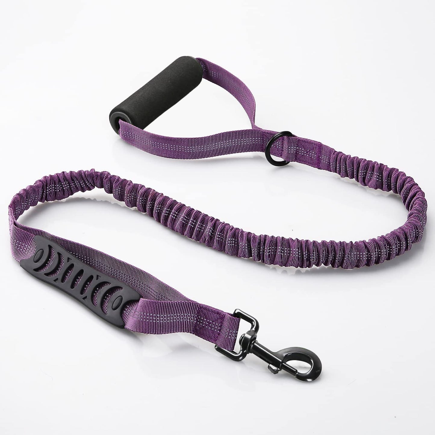 Heavy Duty Reflective Bungee Leash with Padded Handle