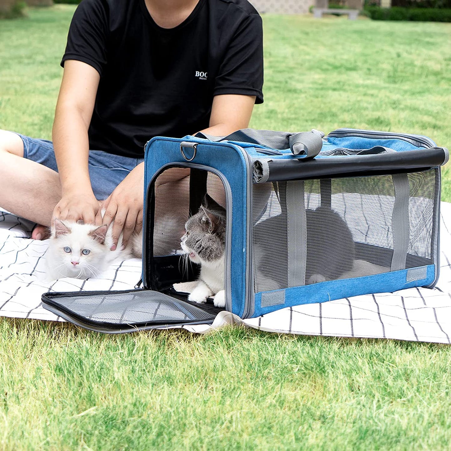 Pet Privacy Protection Travel Carrier