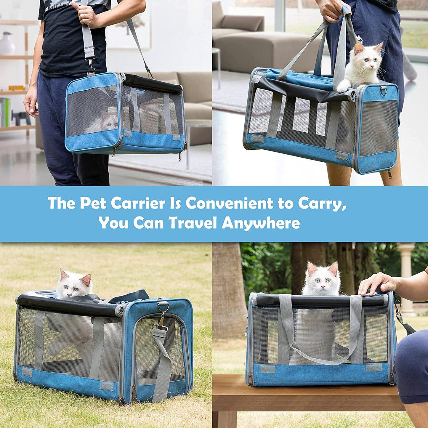 Pet Privacy Protection Travel Carrier