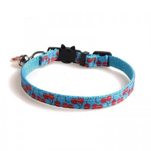 Cat Collar With Fruit Accessories Bell Pet Collar