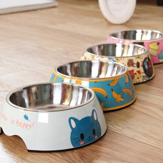Stainless Steel Non Slip Detachable  Pet Bowl