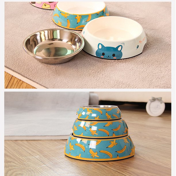 Stainless Steel Non Slip Detachable Pet Bowl